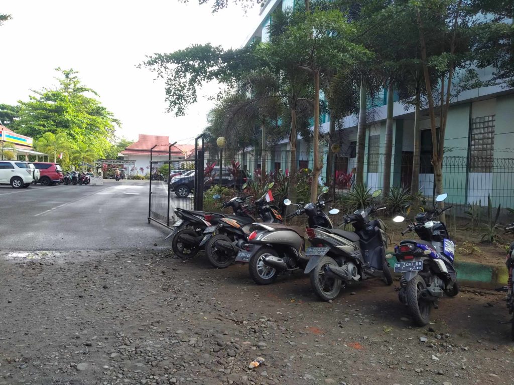 Area Parkir Motor RSUD Pobundayan Kotamobagu