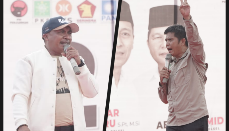 Halilintar Kadullah (kiri) ,Ruslan Paputungan (kanan)