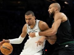 Rudy Gobert mengatakan permainan tenang dengan lantang di tengah kesulitan Spurs