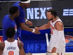 Kemenangan 22 poin New York di Game 1 membuat sejarah tidak terlihat sejak tahun 1970