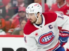 Nick Suzuki Pecahkan Rekor Waralaba Road Warrior di Game 1
