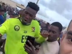 Andre Onana terlibat konfrontasi fisik usai kekalahan Kamerun