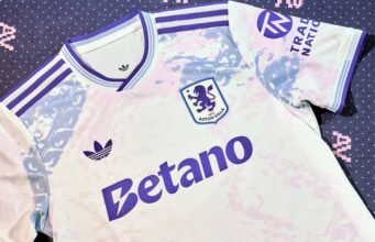 Aston Villa merilis seragam ketiga bergaya kaca patri 2025/26