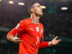 Bos Portugal Martinez menyampaikan keputusan atas partisipasi Ronaldo di Piala Dunia 2030