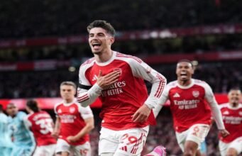 Havertz membawa The Gunners semakin dekat dengan gelar juara