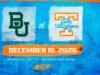 Lady Vols akan menghadapi Baylor di Music City