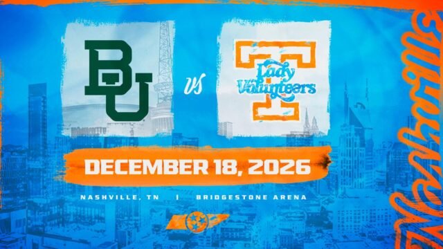 Lady Vols akan menghadapi Baylor di Music City