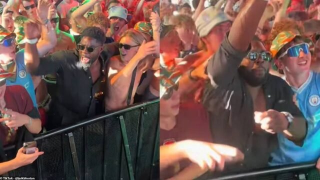 Micah Richards berpesta di set DJ Joleon Lescott di Reading