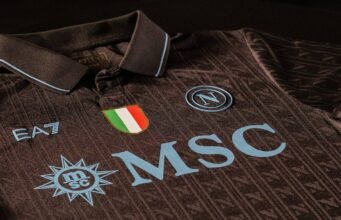 Napoli meluncurkan seragam ketiga menakjubkan yang terinspirasi dari kopi pada tahun 2025/26