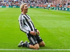 Newcastle yang merajalela memimpin dua gol melawan West Ham