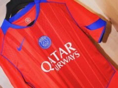 PSG debut kit ketiga retro bergaya untuk musim 2025/26