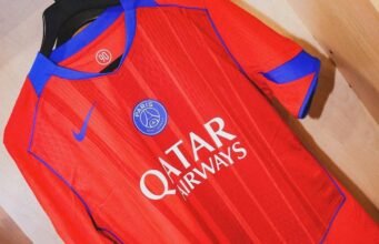 PSG debut kit ketiga retro bergaya untuk musim 2025/26