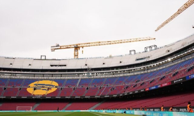 Pembangunan Spotify Camp Nou dipercepat selama offseason Barcelona