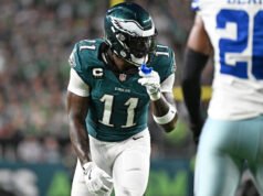 Pembicaraan AJ Brown antara Eagles dengan Rams telah mencapai kemajuan lebih jauh daripada negosiasi dengan Patriots