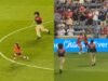 Penyerbu lapangan muda mengikat keamanan MLS dalam momen viral yang lucu