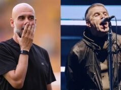 Pep Guardiola mengungkap seperti apa sebenarnya pentolan Oasis, Liam Gallagher