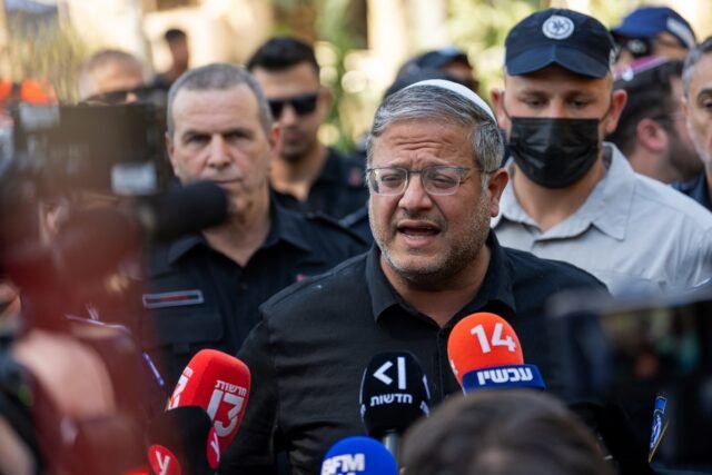 Prancis melarang menteri radikal Israel Ben-Gvir
