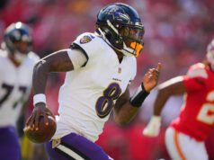 Ravens dan Lamar Jackson tidak membuat kemajuan dalam pembicaraan perpanjangan bulan Februari; Laporan QB untuk OTA