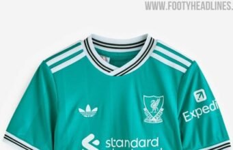 Seragam ketiga Liverpool 2025/26 bocor dengan lambang klub klasik