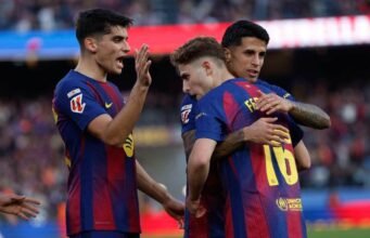 Susunan pemain dipastikan sebagai juara La Liga berharap untuk mengakhiri musim dengan kemenangan