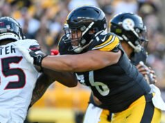 Troy Fautanu dari Steelers bekerja di LT