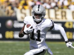 WR Henry Ruggs meminta pembebasan bersyarat