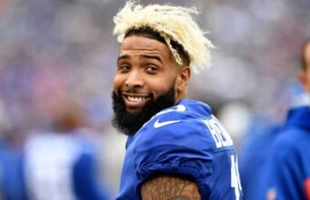 Odell Beckham Jr. adalah satu dari empat WR yang bekerja untuk New York