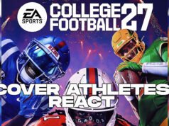 Kewan Lacy, Dante Moore, dan Malachi Toney bereaksi terhadap liputan CFB 27