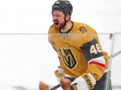 Reaksi sempurna Tomas Hertl usai kembali dari laga pertama