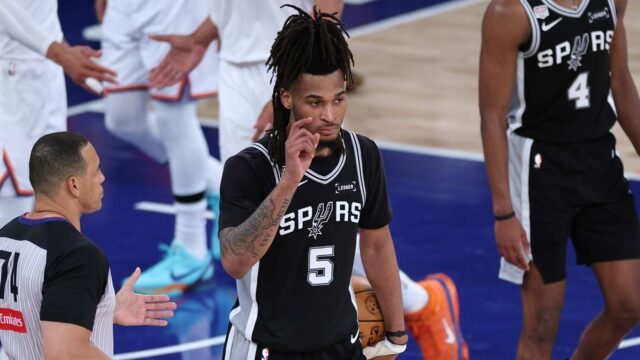 Stephon Castle mengungkapkan 'pesan baik' yang dikirimkan Victor Wembanyama di