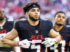 Drake London meninggalkan bar setelah perpanjangan kontrak senilai $141 juta