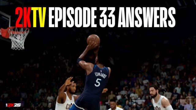 Jawaban NBA 2K26 2KTV Episode 33