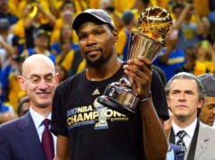Rekor kejuaraan Kevin Durant Dubs tidak ada lagi
