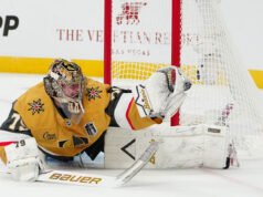 Carter Hart tampak emosional setelah kekalahan Piala Stanley