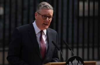 Perdana Menteri Inggris Keir Starmer mengumumkan pengunduran dirinya