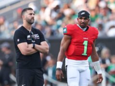 Adakah perubahan yang terjadi pada ruang Eagles QB?