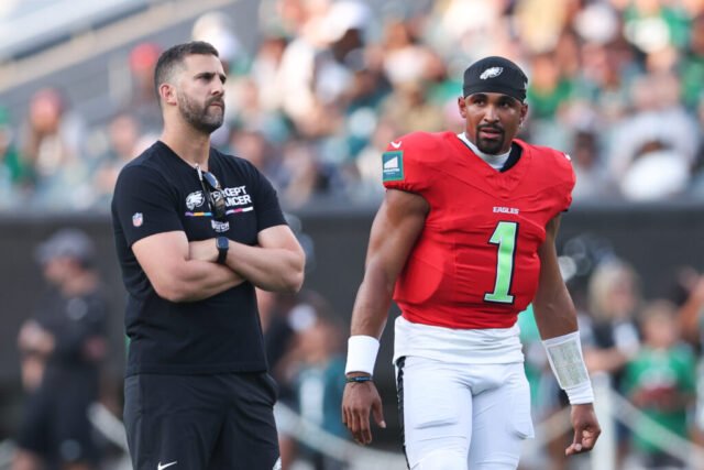 Adakah perubahan yang terjadi pada ruang Eagles QB?