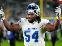 Alim McNeill dari Lions kembali dengan kekuatan penuh
