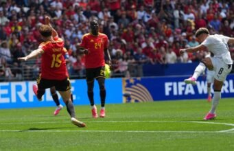 Ashour mencetak gol untuk Mesir dan membuat Belgia tertinggal