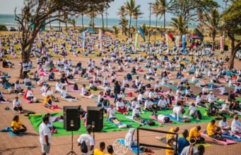 Durban bersiap untuk perayaan Hari Yoga Internasional