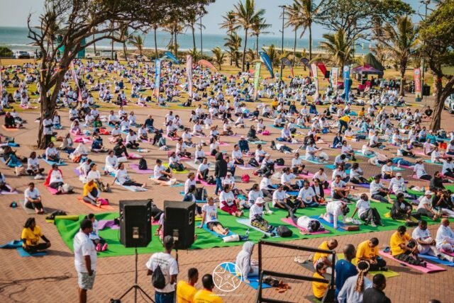 Durban bersiap untuk perayaan Hari Yoga Internasional