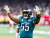 Elang melepaskan DE Brandon Graham