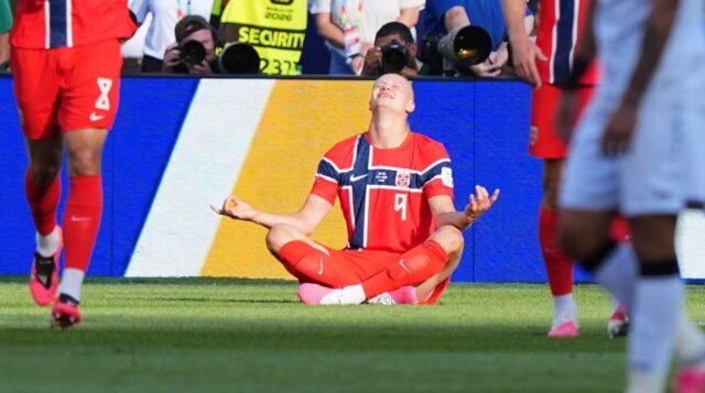 Haaland mencetak gol Piala Dunia pertamanya sebelum Irak membalas melawan