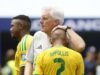 Hugo Broos memberi tip kepada Bafana Bafana untuk masa depan cerah setelah tersingkirnya Piala Dunia yang bersejarah