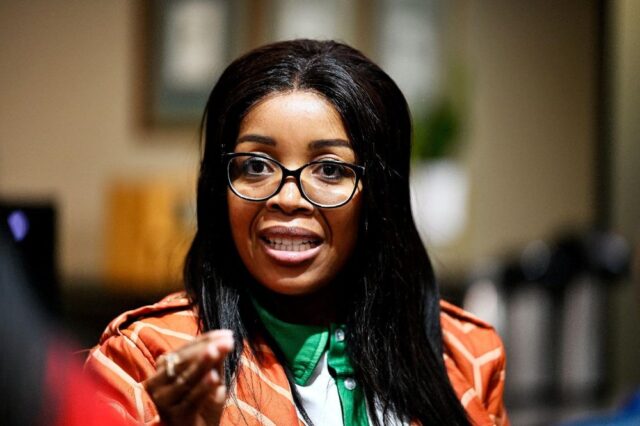 Jacinta Ngobese-Zuma membantah tuduhan adanya pendanaan asing untuk gerakan Maret