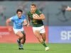 Junior Springboks menetapkan tonggak sejarah pertama dengan pembongkaran Uruguay di Tbilisi