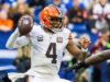 Kompetisi Browns QB berlanjut melalui kamp pelatihan
