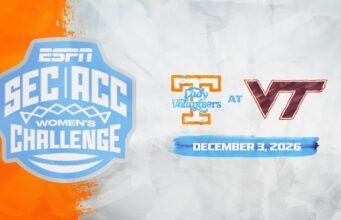 Lady Vols akan bermain di Va. Tech dalam Tantangan Bola Basket Wanita SEC/ACC