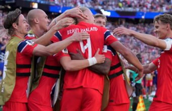Laporan, hasil, dan gol saat Haaland membantu Landslaget memenangkan Piala Dunia