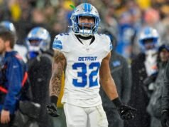 Lions tidak yakin apakah S Kerby Joseph akan siap untuk Minggu 1
